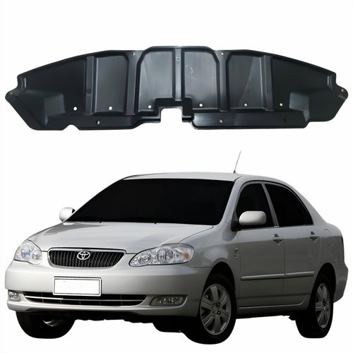 Defletor Para-choque Dianteiro Toyota Corolla 2003 Até 2008 Central