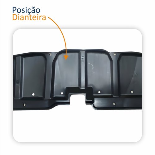 Defletor Para-choque Dianteiro Toyota Corolla Fielder 2003 Até 2008 Central