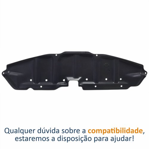 Defletor Parachoque Dianteiro Central Toyota Fielder 2003 Até 2008