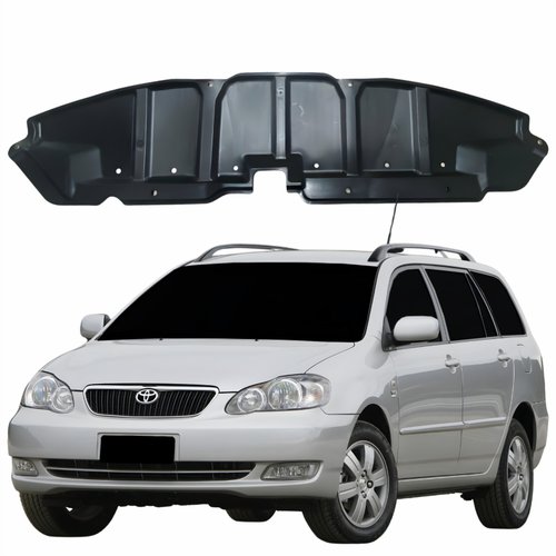 Defletor Para-choque Dianteiro Toyota Fielder 2003 Até 2008 Central