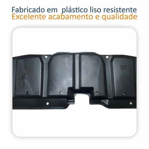 Defletor Para-choque Dianteiro Toyota Fielder 2003 Até 2008 Central