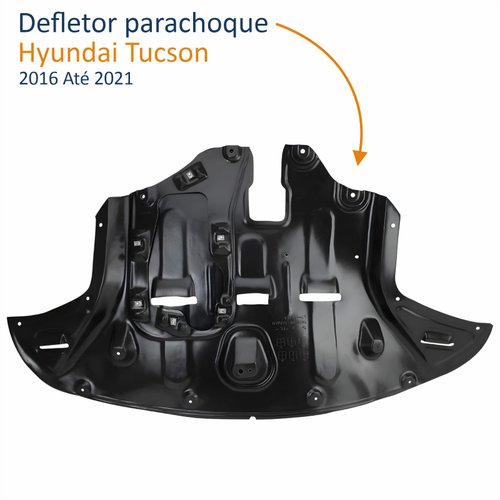 Defletor Parachoque Dianteiro Hyundai Tucson 2016 Até 2021