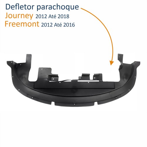 Defletor Parachoque Dodge Journey 2012 Até 2018