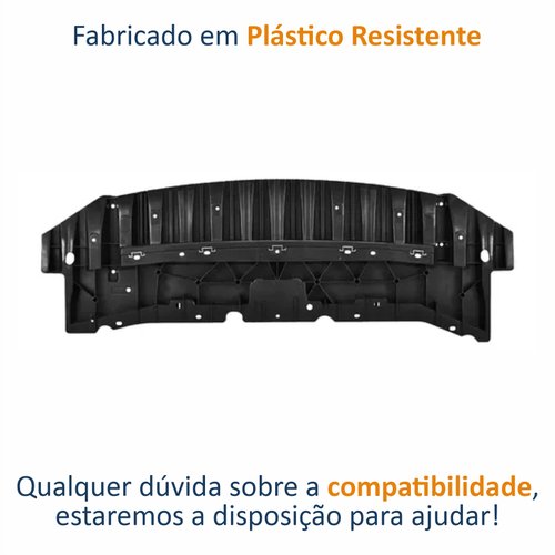 Defletor Parachoque Inferior Central Nissan Sentra 2017 Até 2020