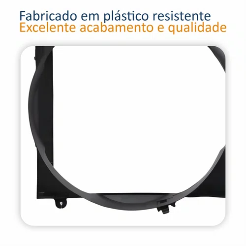 Defletor Radiador Dianteiro Mitsubishi L200 Triton Central