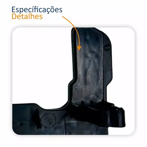 Defletor suporte radiador vw Gol 2009 a 2022 Lado Direito Passageiro Original