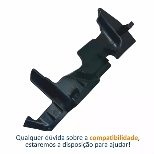Defletor suporte radiador Vw Gol 2009 a 2022 lado esquerdo motorista original