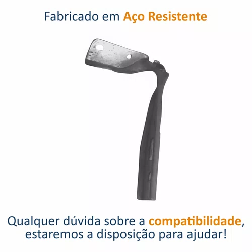Dobradiça Capô Ford Fiesta 2000 até 2005 Lado Esquerdo Motorista