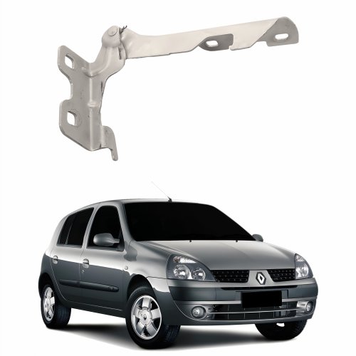 Dobradiça Capo Renault Clio 2003 Até 2012 Lado Direito Passageiro