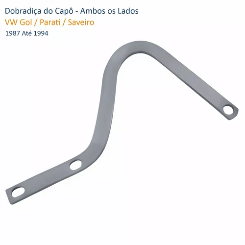 Dobradiça Capo Vw Gol G1 1987 Até 1994