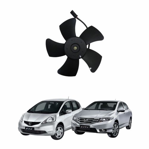 Eletroventilador Do Radiador Honda Fit City 2009 Até 2014 Com Ar