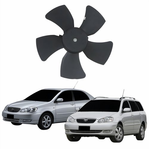 Eletroventilador Ventoinha Toyota Corolla Fielder 2003 Até 2008