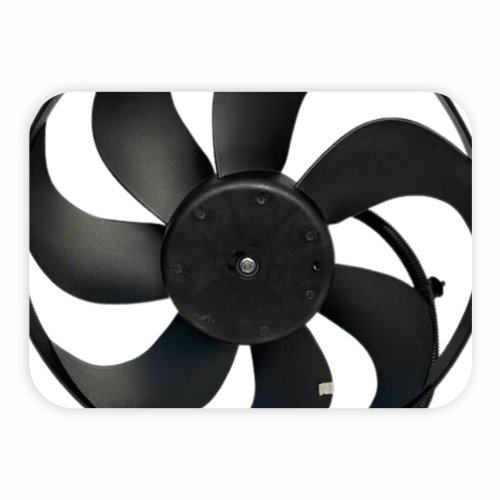 Eletroventilador Ventoinha Audi A3 2006 Até 2013 Vw Fox Spacefox 2007 Até 2017 Golf Iv 2007 Até 2013 Polo 2006 Até 2013 Com Ar Condicionado