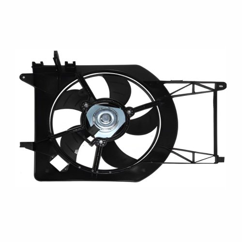 Eletroventilador Ventoinha Com Defletor Fiat Palio Siena Strada Weekend 2001 Até 2007 Sem Ar Condicionado Sem Resistencia Modelo Valeo