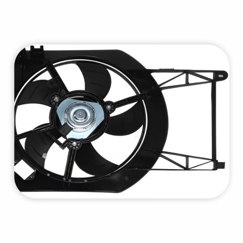 Eletroventilador Ventoinha Com Defletor Fiat Palio Siena Strada Weekend 2001 Até 2007 Sem Ar Condicionado Sem Resistencia Modelo Valeo