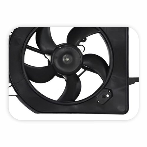 Eletroventilador Ventoinha Com Defletor Fiat Palio Siena Strada Weekend 2001 Até 2007 Sem Ar Condicionado Sem Resistencia Modelo Valeo