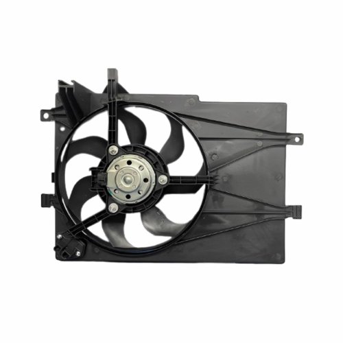 Eletroventilador Ventoinha Com Defletor Fiat Palio Siena Strada Weekend 2001 Até 2009 Com Ar Condicionado Com Resistencia Modelo Behr