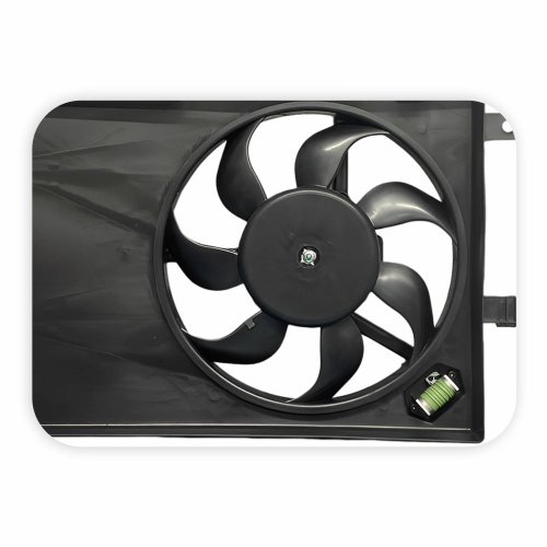 Eletroventilador Ventoinha Com Defletor Fiat Palio Siena Strada Weekend 2001 Até 2009 Com Ar Condicionado Com Resistencia Modelo Behr