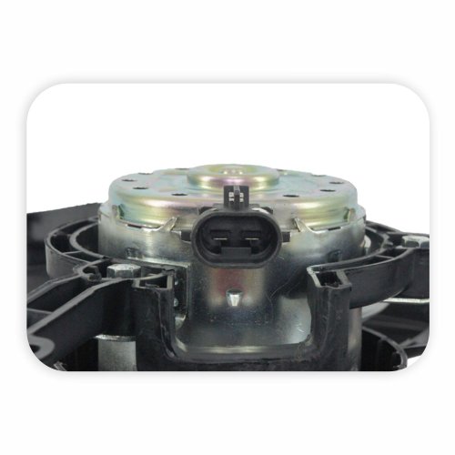 Eletroventilador Ventoinha Com Defletor Ford Ecosport 2002 Até 2012 Com Ar Condicionado  Fiesta  2002 Até 2012 Com Ar Condicionado