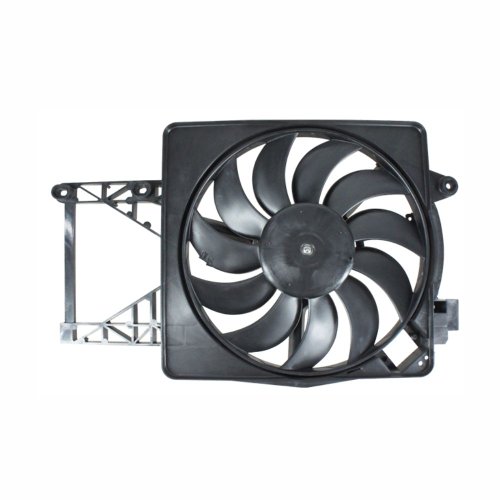 Eletroventilador Ventoinha Com Defletor Ford Fiesta 1999 2000 2001 Com Ar Condicionado Ka  2009 Até 2012 Com Ar Condicionado