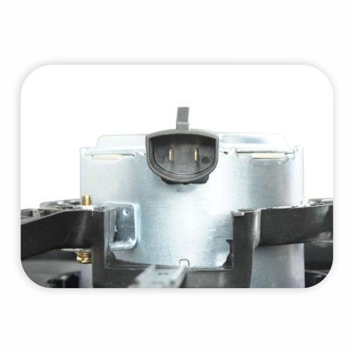 Eletroventilador Ventoinha Com Defletor Ford Fiesta 1999 2000 2001 Com Ar Condicionado Ka  2009 Até 2012 Com Ar Condicionado