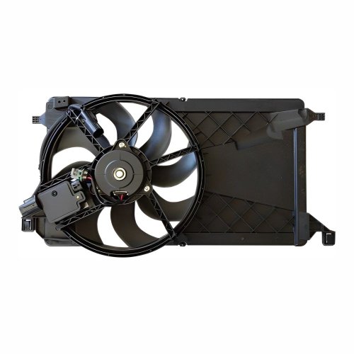Eletroventilador Ventoinha Com Defletor Ford Focus 2009 2010 2011 2012 2013 Com Ar Condicionado Sem Modulo