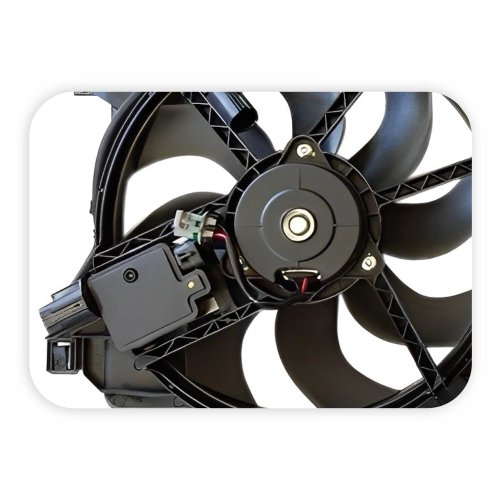 Eletroventilador Ventoinha Com Defletor Ford Focus 2009 2010 2011 2012 2013 Com Ar Condicionado Sem Modulo