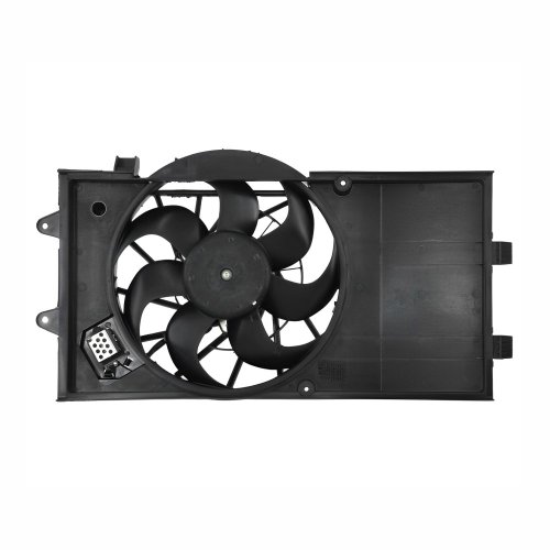 Eletroventilador Ventoinha Com Defletor Gm Classic  2011 Até 2016 Com Ar Condicionado Modelo Denso