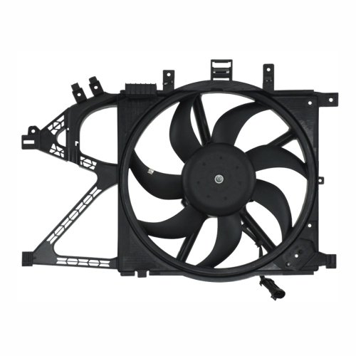 Eletroventilador Ventoinha Com Defletor Gm Corsa 2003 Até 2010 Com Ar Condicionado Montana  2003 Até 2010 Com Ar Condicionado