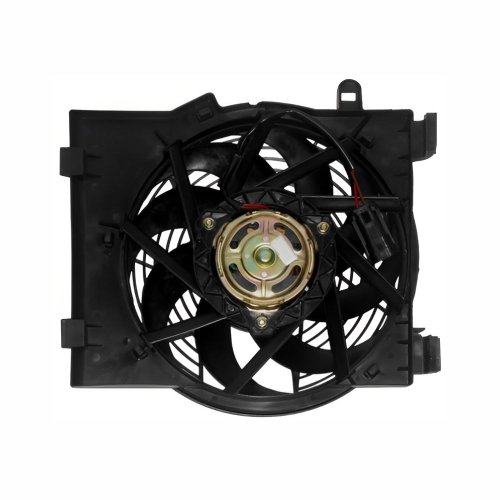 Eletroventilador Ventoinha Com Defletor Gm Corsa Montana 2002 Até 2011 Com Ar Condicionado