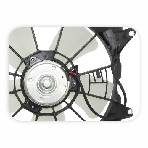 Eletroventilador Ventoinha Com Defletor Honda New Civic 2006 Até 2011 Com Ar Condicionado  Ventoinha Do Radiador