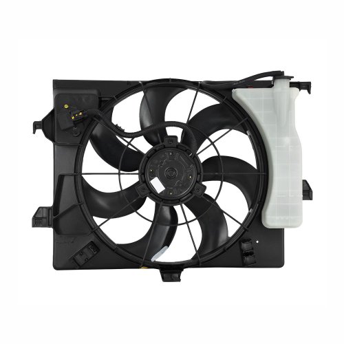 Eletroventilador Ventoinha Com Defletor Hyundai Hb20 2012 Até 2019 Com Ar Condicionado Veloster 2011 Até 2013Com Ar Condicionado Com Reservatorio
