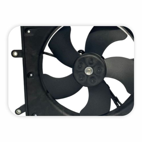 Eletroventilador Ventoinha  Do Condensador Honda New Fit 2009 Até 2014 Com Ar Condicionado