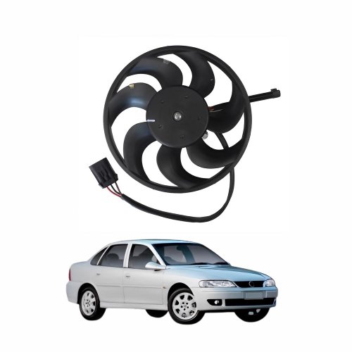 Eletroventilador Ventoinha  Gm Vectra  1997 1998 1999 2000 2001 2002 2003 2004 2005 Com Ar Condicionado