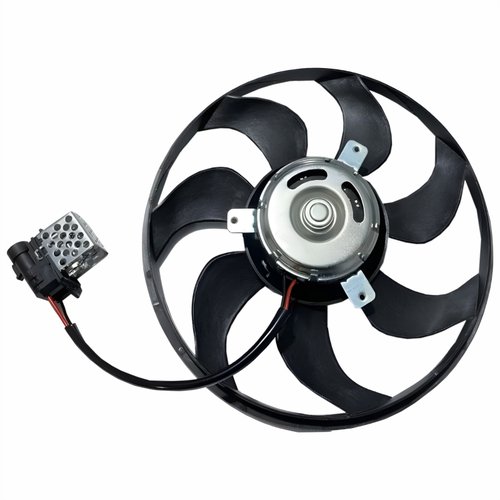 Eletroventilador Ventoinha Gm Zafira 1999 Até 2010 Com Ar Condicionado Com Resistência
