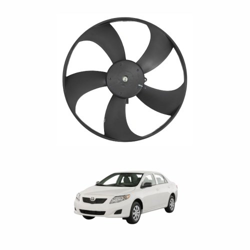 Eletroventilador Ventoinha  Toyota Corolla  2009 2010 2011 2012 2013 2014 Com Ar Condicionado