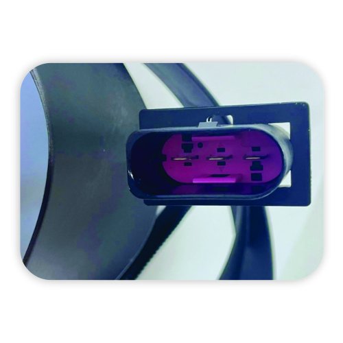 Eletroventilador Ventoinha Volkswagen Bora 2005 Até 2011 Fox 2004 Até 2010 Golf 2002 Até 2006 New Beetle 2006 Até 2010 Polo 2003 Até 2012 Com Ar Condicionado