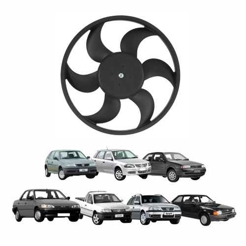 Eletroventilador Ventoinha Vw Gol Bola 1999 Até 2005 Gol G3 2000 Até 2005 Gol G4 2005 Até 2014 Saveiro G2 G3 G4 1999 Até 2016 Parati G2 G3 G4 1999 Até 2005 Ford Escort Verona 1992 Até 1996 Sem Ar Condicionado