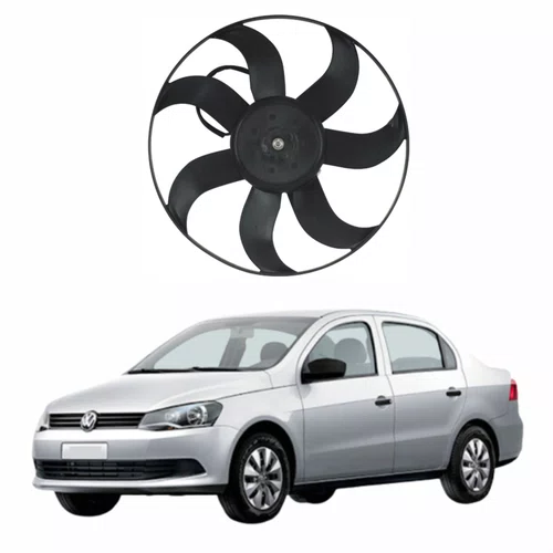 Eletroventilador Vw Voyage 2009 Até 2023 Com Ar