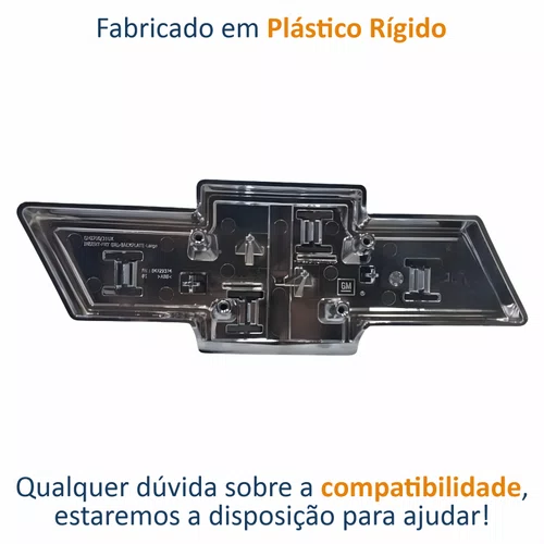 Emblema Central Gm S-10 2019 Até 2024 Encaixe Original