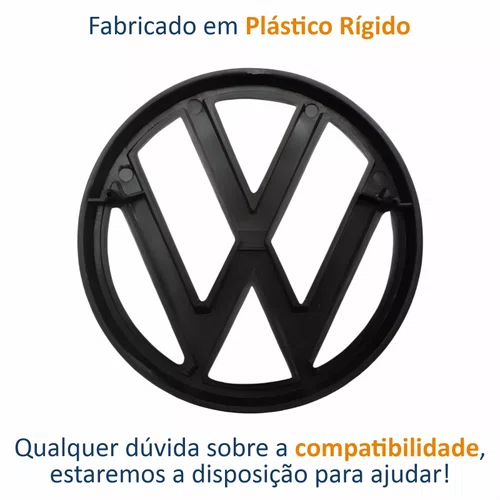 Emblema Dianteiro Vw Polo 2003 Até 2006