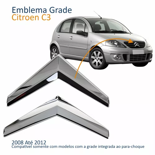 Emblema Grade Citroen C3 2008 2009 2010 2011 2012