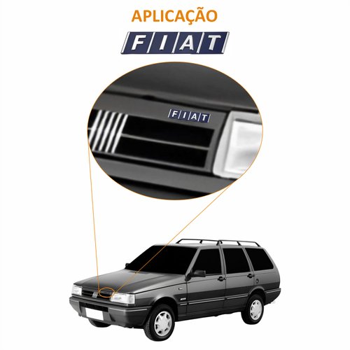 Emblema Grade Fiat Elba 1984 Até 1995