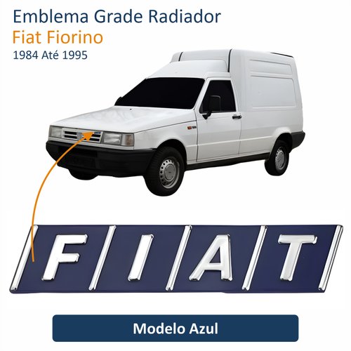 Emblema Grade Fiat Fiorino 1984 Até 1995