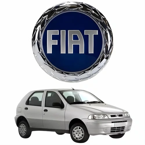 Emblema Grade Fiat Palio G2 2001 Até 2007 Capô