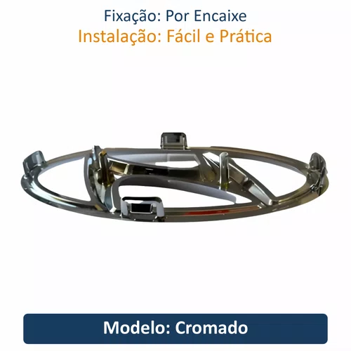 Emblema Grade Hyundai HB20 2023 Até 2026