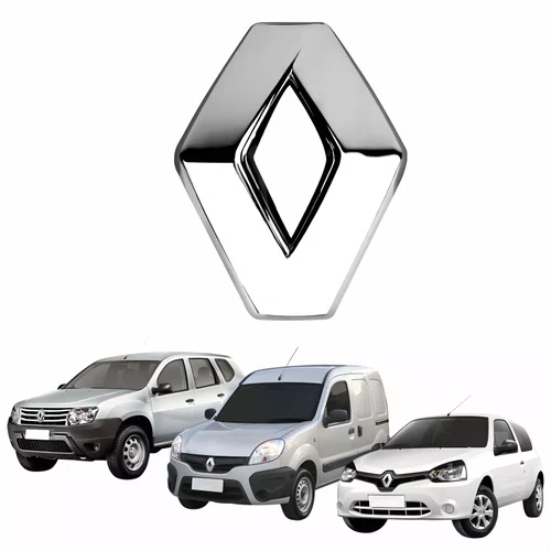 Emblema Grade Radiador Renault Clio Duster 2012 Até 2019 Kangoo 2013 Até 2018