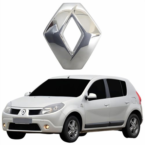 Emblema Grade Renault Sandero 2008 Até 2014
