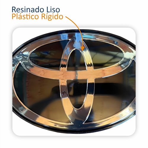 Emblema Grade Toyota Hilux 2020 2021 2022 2023 2024 2025 Resinado Liso