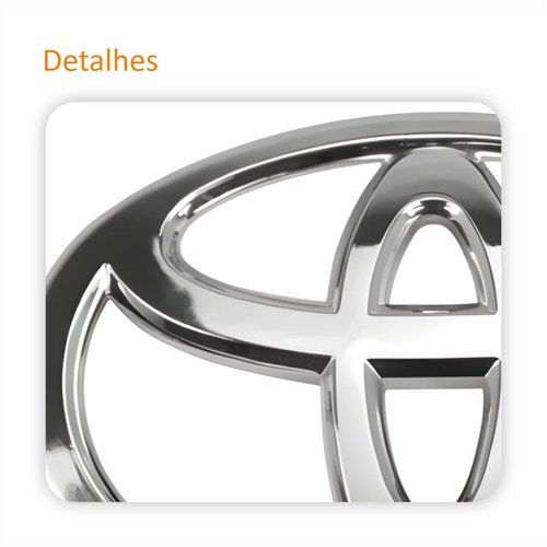 Emblema Grade Toyota Yaris 2018 2019 2020 2021 2022